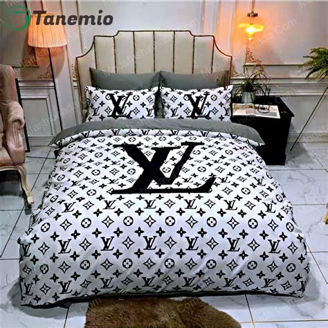 louis vuitton bed sheet|louis vuitton queen bed set.